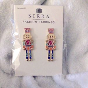 Holiday Nutcracker, festive earrings!